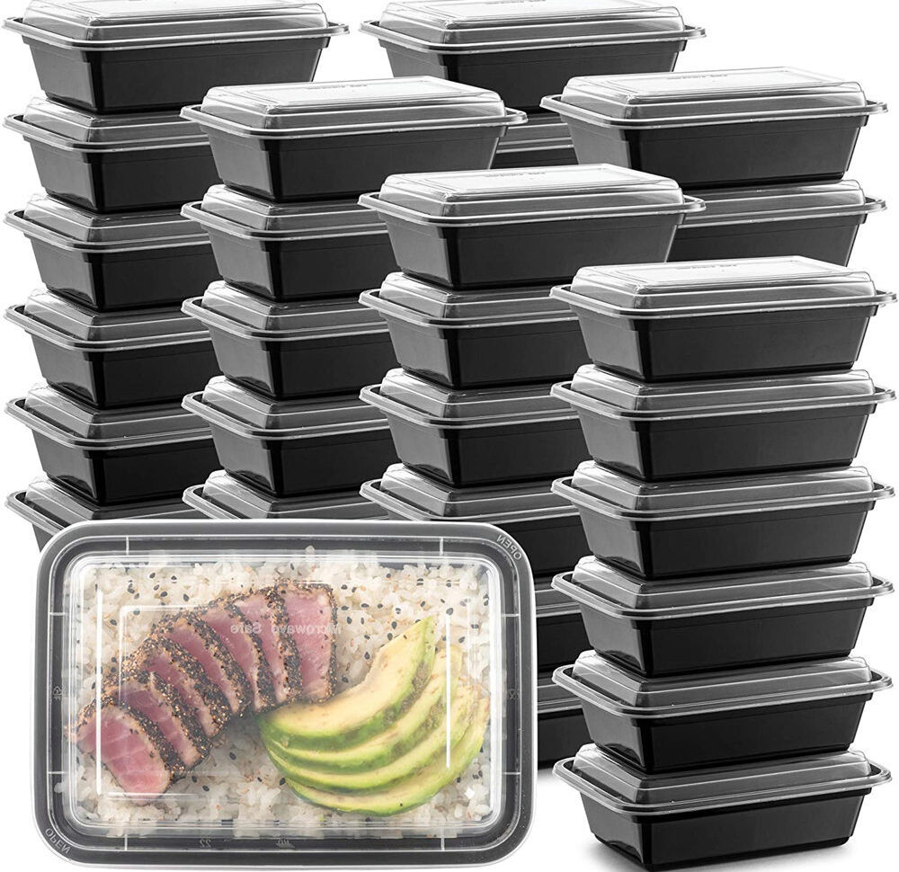 28oz 32oz Custom Made Microwave Safe Plastic Food Packaging Containers