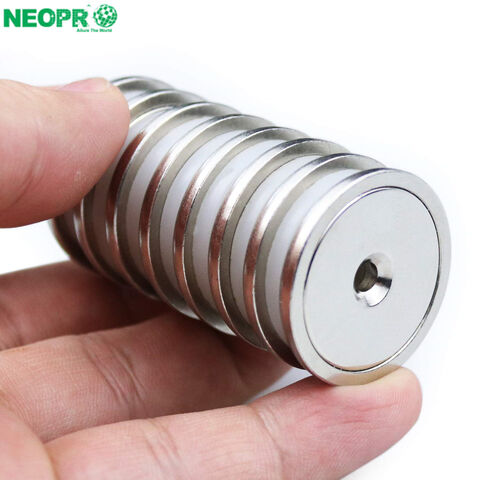 Aimant Encapsulé Assemblé, Aimant de Haute Puissance et Force Magnétique, Taille Personnalisée, Aimants Pot