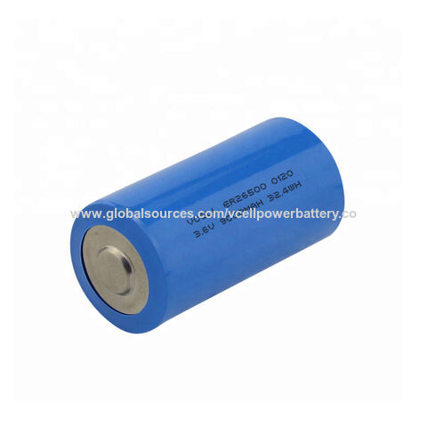 ER26500 C Battery C Size 3.6V Lithium Primary Battery for Specialized –  Battery World