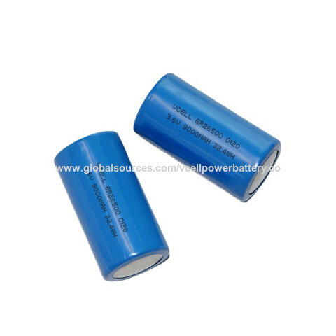ER26500 C Battery C Size 3.6V Lithium Primary Battery for Specialized  Devices