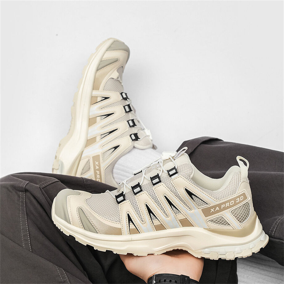 Sapatos de caminhada masculinos Botas de baixo corte botas de couro  impermeável sapatos de caminhada para trekking ao ar livre treinamento  casual trabalho tênis bota