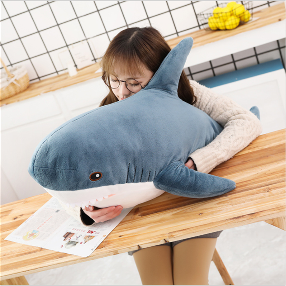 OEM Super Tiny Plush Shark Toy Baby Animal Toy Eco Friendly