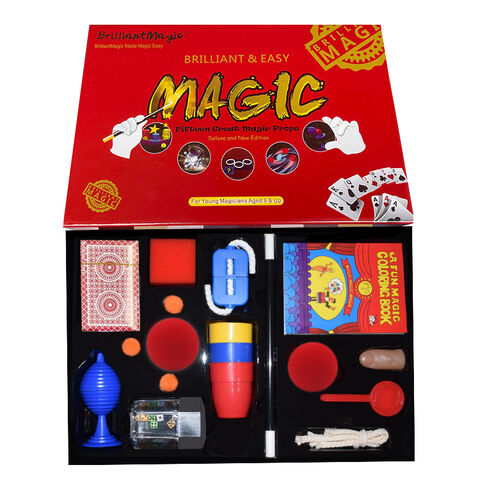 Achetez en gros Brilliantmagic Nouveau Jeu De Magie Pour Les Enfants, Y  Compris 15 Grands Accessoires De Magie Chine et Ensemble Magique Pour Les Enfants  Kit Magique Jouets Magiques à 4 USD