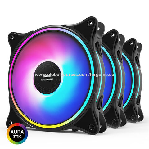 Buy Wholesale China Ventole Rgb Pc Raffreddamento 12v Kit 3 Cooler