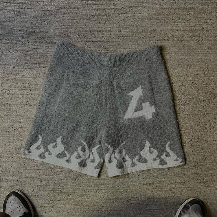 Mohair Shorts Black – BRAINWASHED