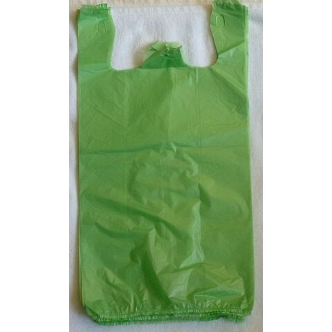 100pcs Portable Transparent Sacs Sacs en plastique supermarché avec poignée  Sac d'emballage alimentaire Sac d'emballage alimentaire