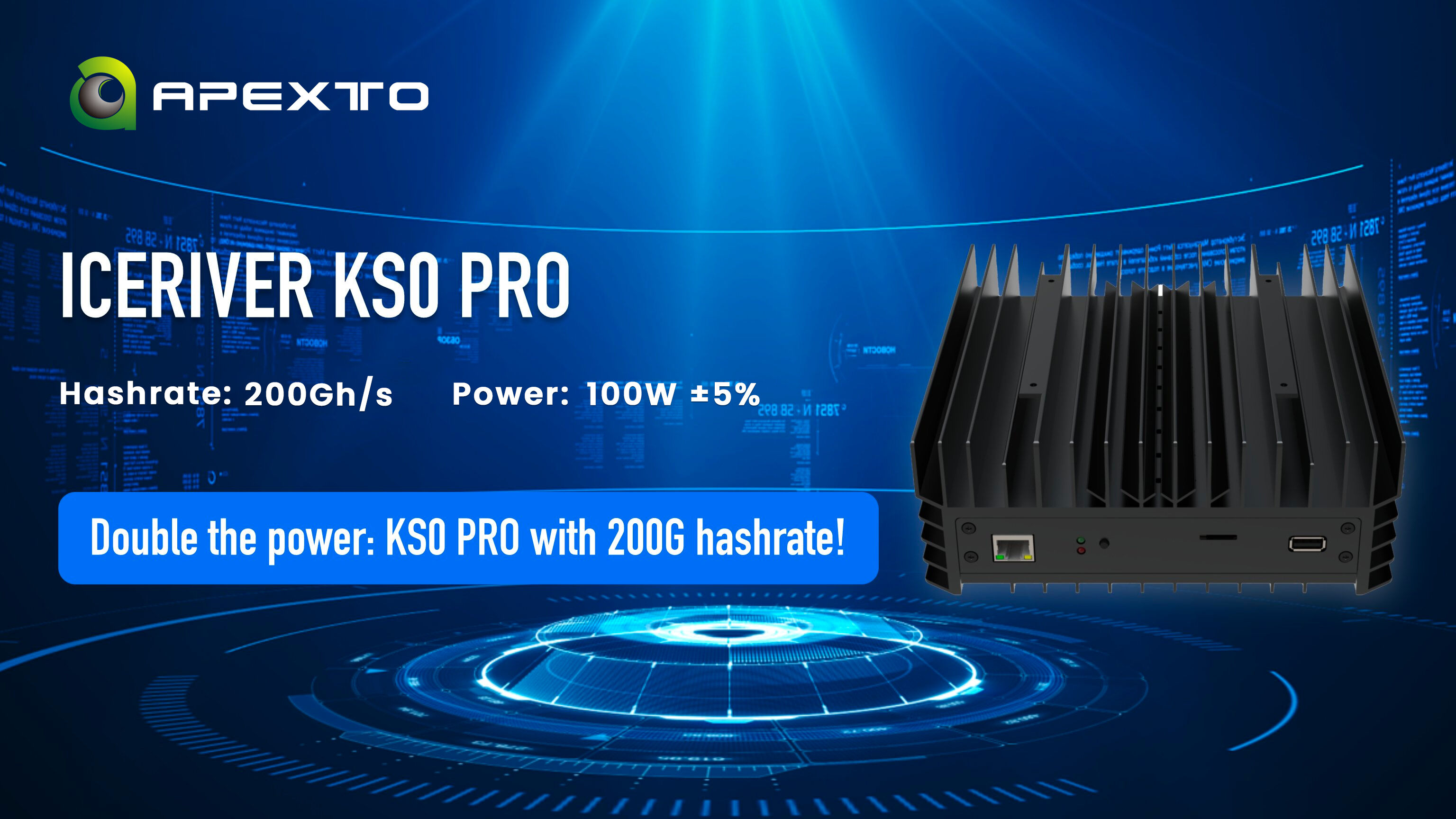 Newest Model Kas Iceriver Ks0 Pro 100w 200gh/s Asic Kaspa Newest Model Kas Iceriver Ks0 Pro 100w 200gh/s Asic Kaspa