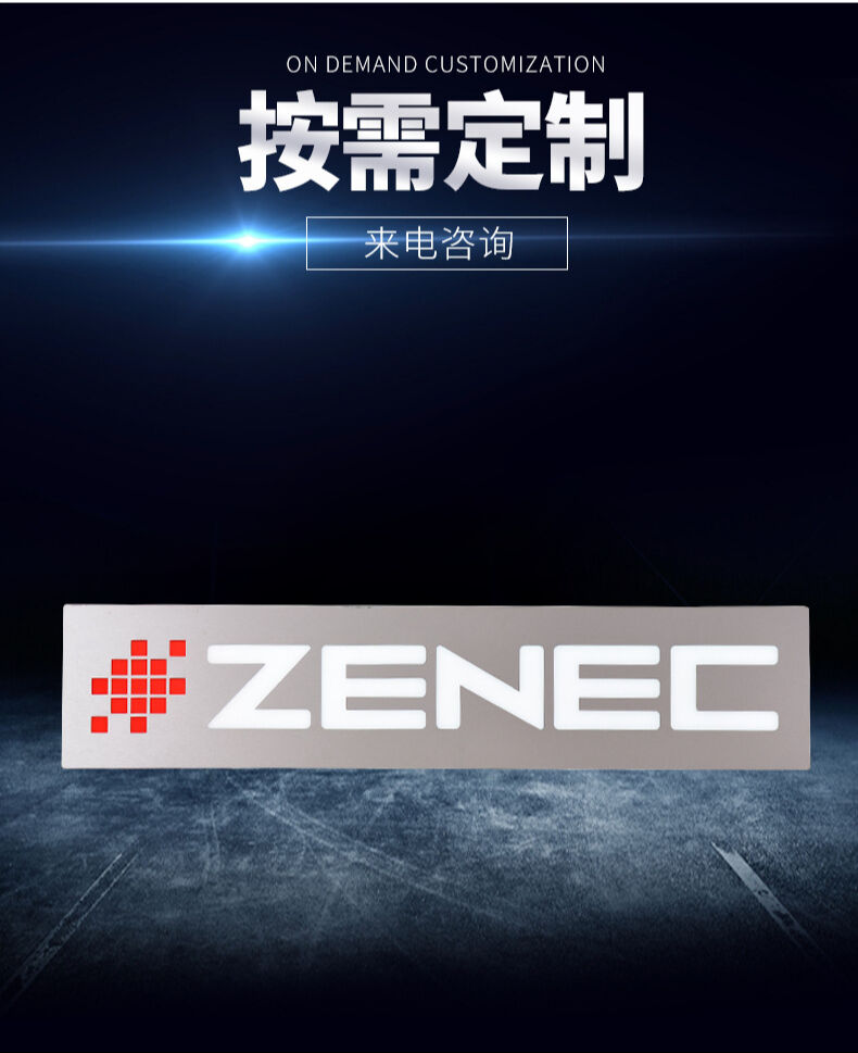 Buy Wholesale China Customized Metal Wire Drawing Effect Led Lightbox