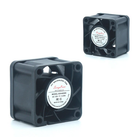 Hohe Kühlung Lüfter Wasserdichter Luft DC Bürstenloser Lieferant 40mm 4028 0,18 A 12 Volt Axial 12 V DC Lüfter