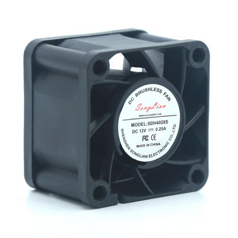 Hohe Kühlung Lüfter Wasserdichter Luft DC Bürstenloser Lieferant 40mm 4028 0,18 A 12 Volt Axial 12 V DC Lüfter