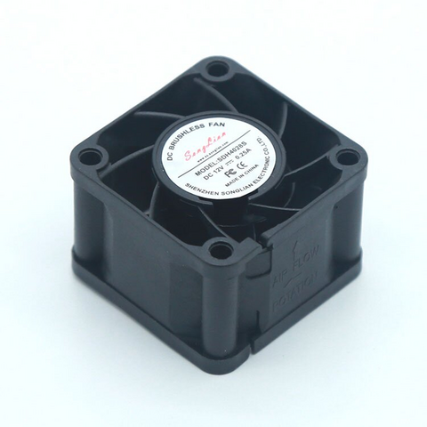 Hohe Kühlung Lüfter Wasserdichter Luft DC Bürstenloser Lieferant 40mm 4028 0,18 A 12 Volt Axial 12 V DC Lüfter