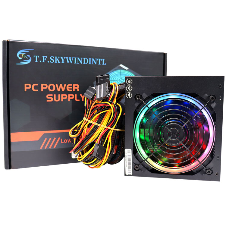 T.F.SKYWINDINTL 800W Watt PC Gamer Power Supply Unit PSU ATX Desktop Game  80plus Power Source