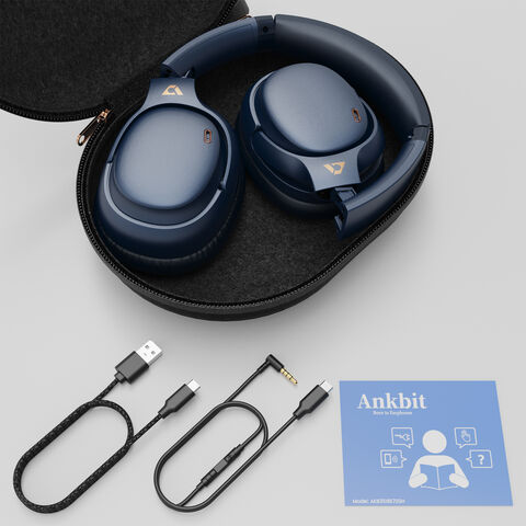 Ankbit E500Pro+ Casque hybride antibruit, Casque antibruit Bluetooth, Casque  sans fil