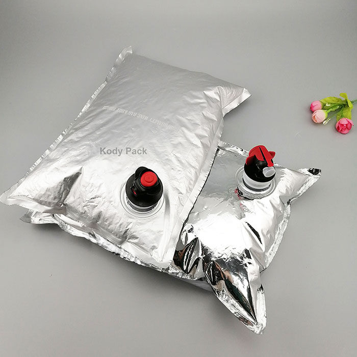 Sacs De Rechange Pour Distributeur De Boissons - Lot De 5 Sacs 5L Avec Robinet Papillon, Pour Jus, Vin, Sans Gaz