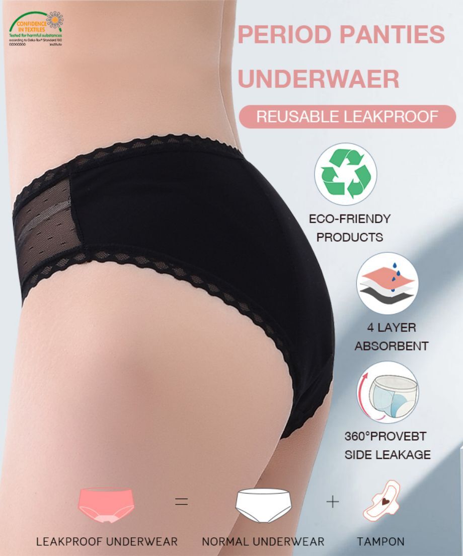 4 layer period underwear washable period