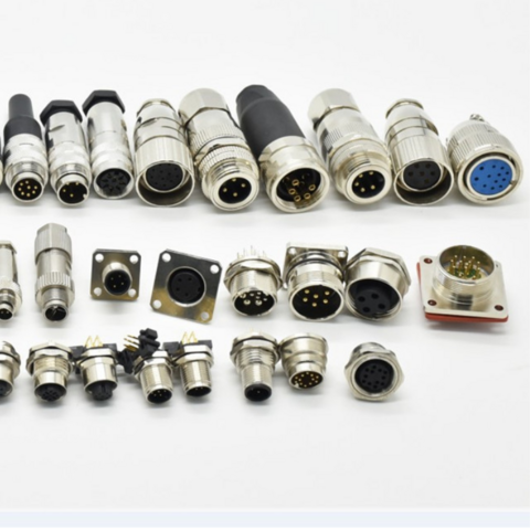 Ip68 Waterproof Cable Circular Connector M9 M16 M23 7/8 2p