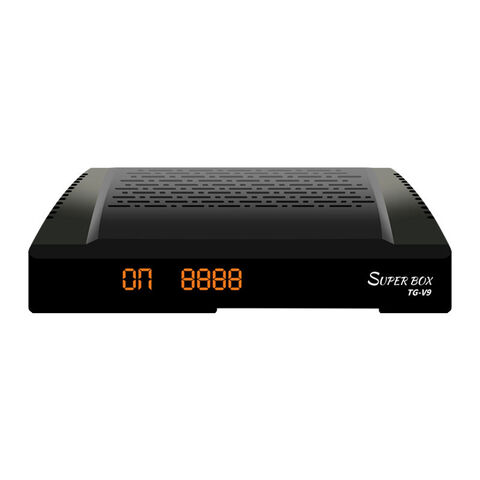 Super Box Tg-v9 New Qbox Satellite Receiver Dvb-t2 Modulator