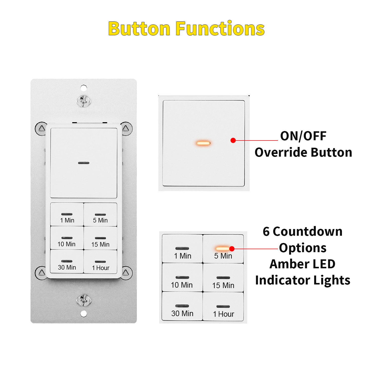 WiFi Without Neutral Programming Light Programmable Timer Switch for LED  Lights - China Quartz Timer Switch, Switch Timer for Outdoor Lights