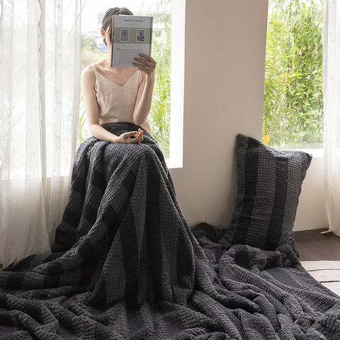 Blank polyester baby blanket hot sale