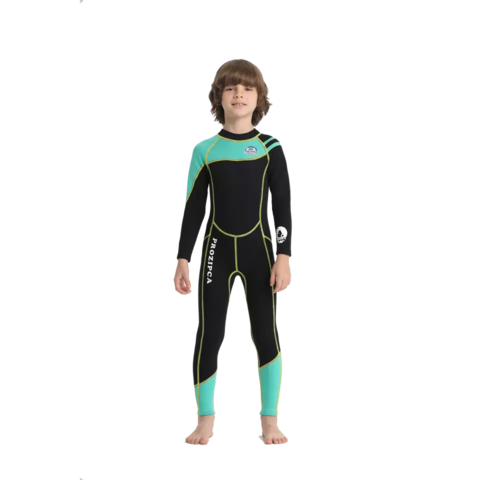 Waterproof Neoprene 3mm Children's Girls Long Sleeve Wetsuit