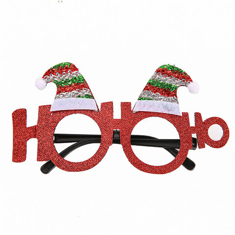 Lustige Weihnachtsparty-Brille mit Frühlingszwiebelpulver - Modische Partybrille