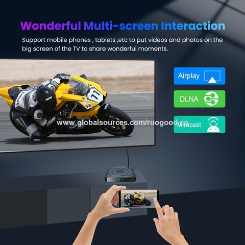 Compre Fábrica Directamente 8k Android 13 Tv Box Rk3528/rk3588 Quad-core  A53 4gb 32gb Doble Banda Wifi6 Ax & Bt5.0 Para Streaming Reproductor  Multimedia y Caja De Tv Android de China por 15