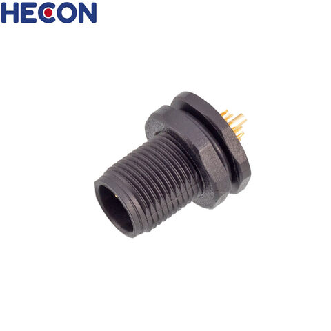 Conector de Plástico Impermeable Serie E7 E10 E13, Enchufe Recto de Acoplamiento Instalable en Campo