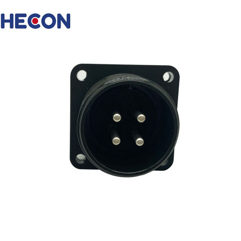 Conector de Plástico Impermeable Serie E7 E10 E13, Enchufe Recto de Acoplamiento Instalable en Campo