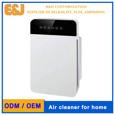 Minipurificador de aire 3 en 1 con filtro HEPA real e ionizador