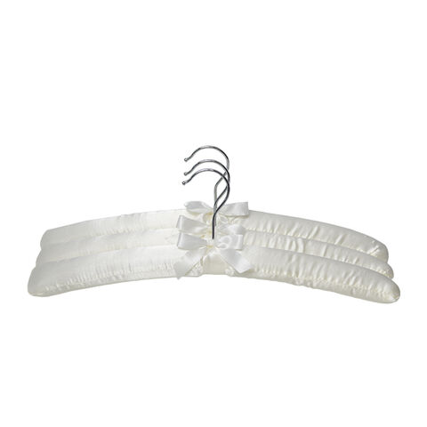 White Satin Padded Hanger