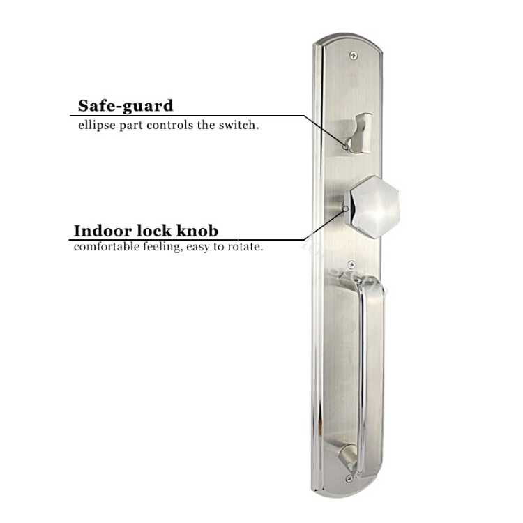 Buy Wholesale China Sus304 Luxury High Quality Satin Security Door Lock