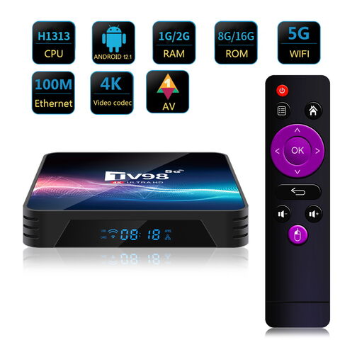 TV BOX 4K 5G Android 12.1