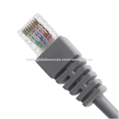 Câble Ethernet catégorie 5e U/UTP RS PRO, Gris, 3m PVC Avec connecteur