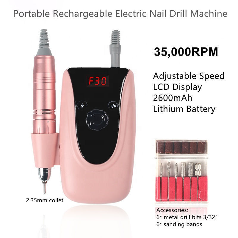 Buy Wholesale China Rechargeable Pedicure Machine Pink Electric