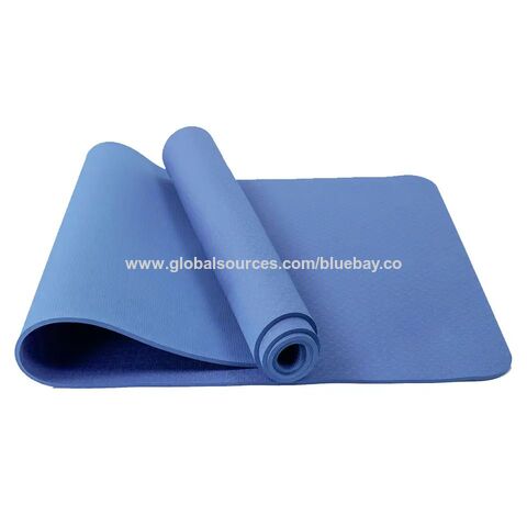 Wholesale TPE Anti Slip Travel Yoga Mat 6mm Custom