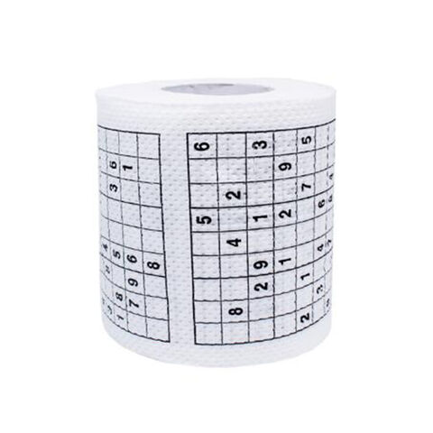 Rouleau de Papier Toilette Imprimé Premium avec Motif Personnalisé