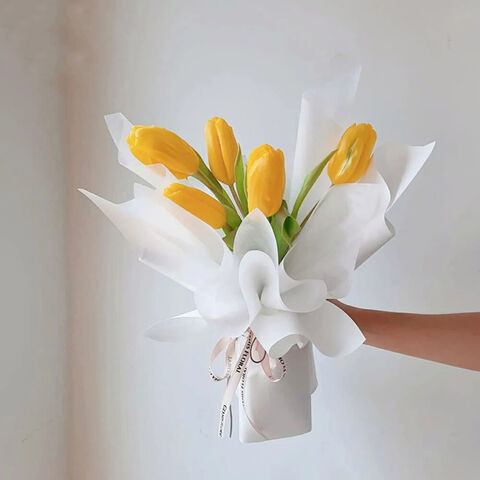 biodegradable korean wrapper waterproof flower wrapping