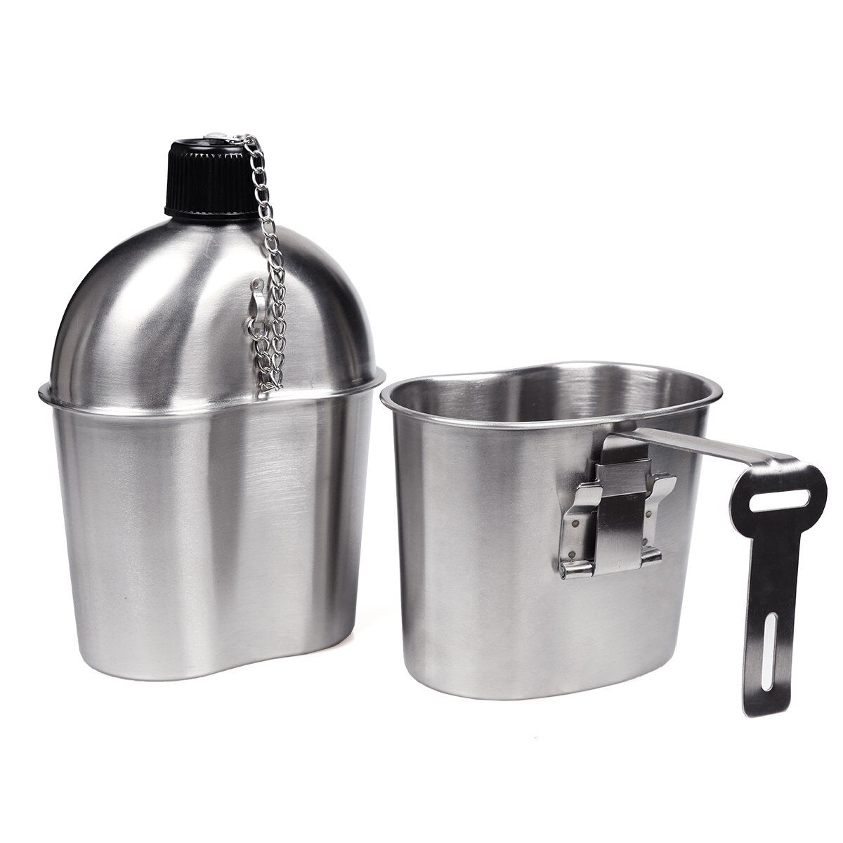 Buy Wholesale China Stainless Steel Wwii Us Military Canteen Kit 1qt