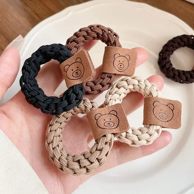 Fashion High Elasticity Rubber Band Bold Hair Band With Fashion High Elasticity Rubber Band Bold Hair Band With