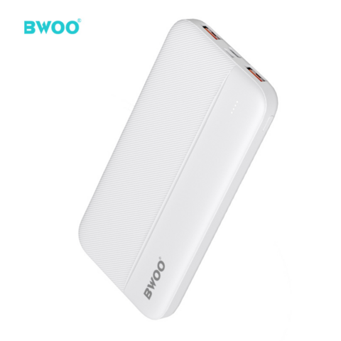BWOO Mini Powerbank Dual USB 5V2A, tragbares Ladegerät, ultradünne Powerbanks 10000mAh - Großhandel