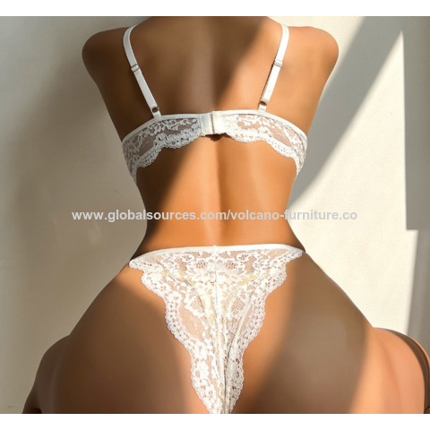 Wholesale Lace Transparent Women Sexy Lingerie Underwear Set Ssexy Bra And  Panties Thong - Buy China Wholesale Underwear Set $1.95