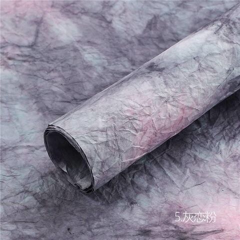 Buy Wholesale China Elegant Texture Pleated Flower Wrapping Paper