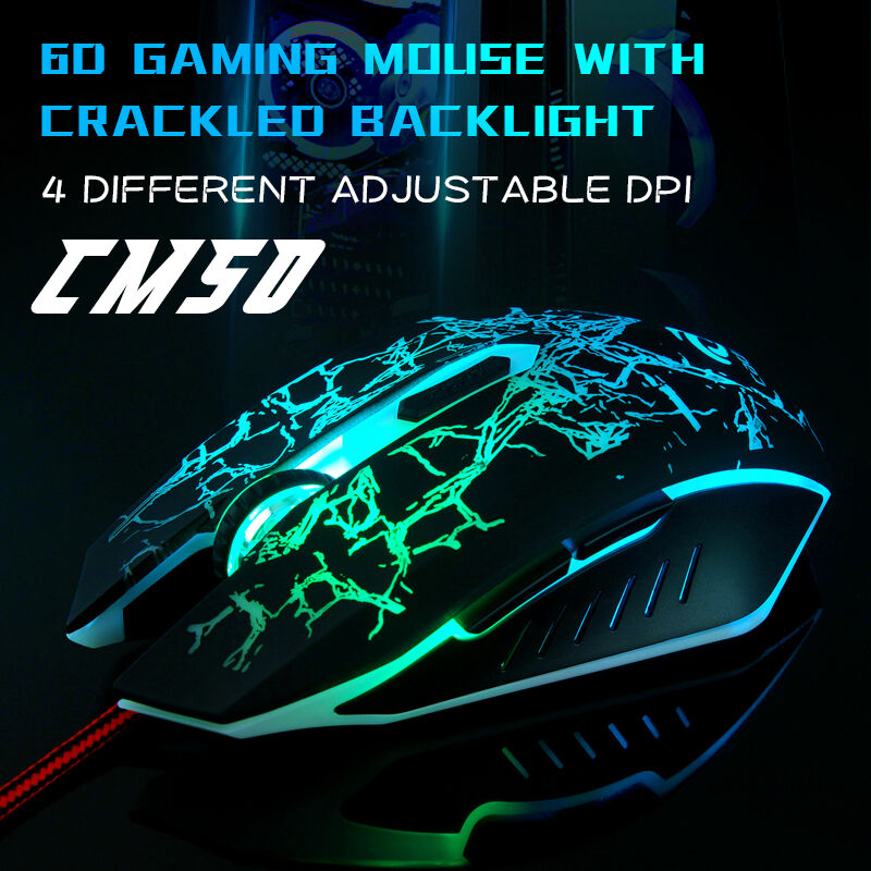 67 Mouse Computer Versiontech. Gaming Mouse, Ergonomic Wired Gaming Mice With 7 Colors ...