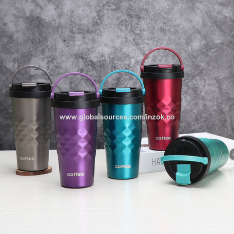 16oz Insulated Stainless Steel Coffee Thermos Vacuum Coffee Cup Leak Proof Coffee  Cup Travel Cup - China Coffee Tumbler and Inox Mug price