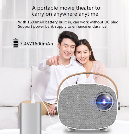 Buy Wholesale China Hot Sale Portable Projector Small Mobile Lcd Smart ...