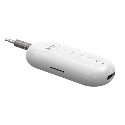 Receptor & Transmissor Bluetooth 5.0 de Áudio USB 3.5mm Jack Para TV PC Car  Kit Adaptador Sem Fio