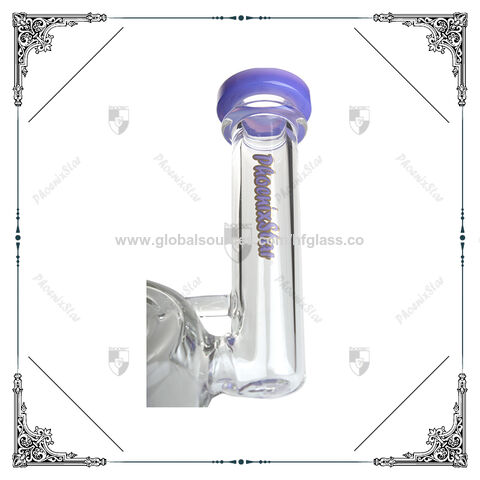 7.5 Inches Glass Bong Phoenix Star Beaker Sidecar Smoking Water 