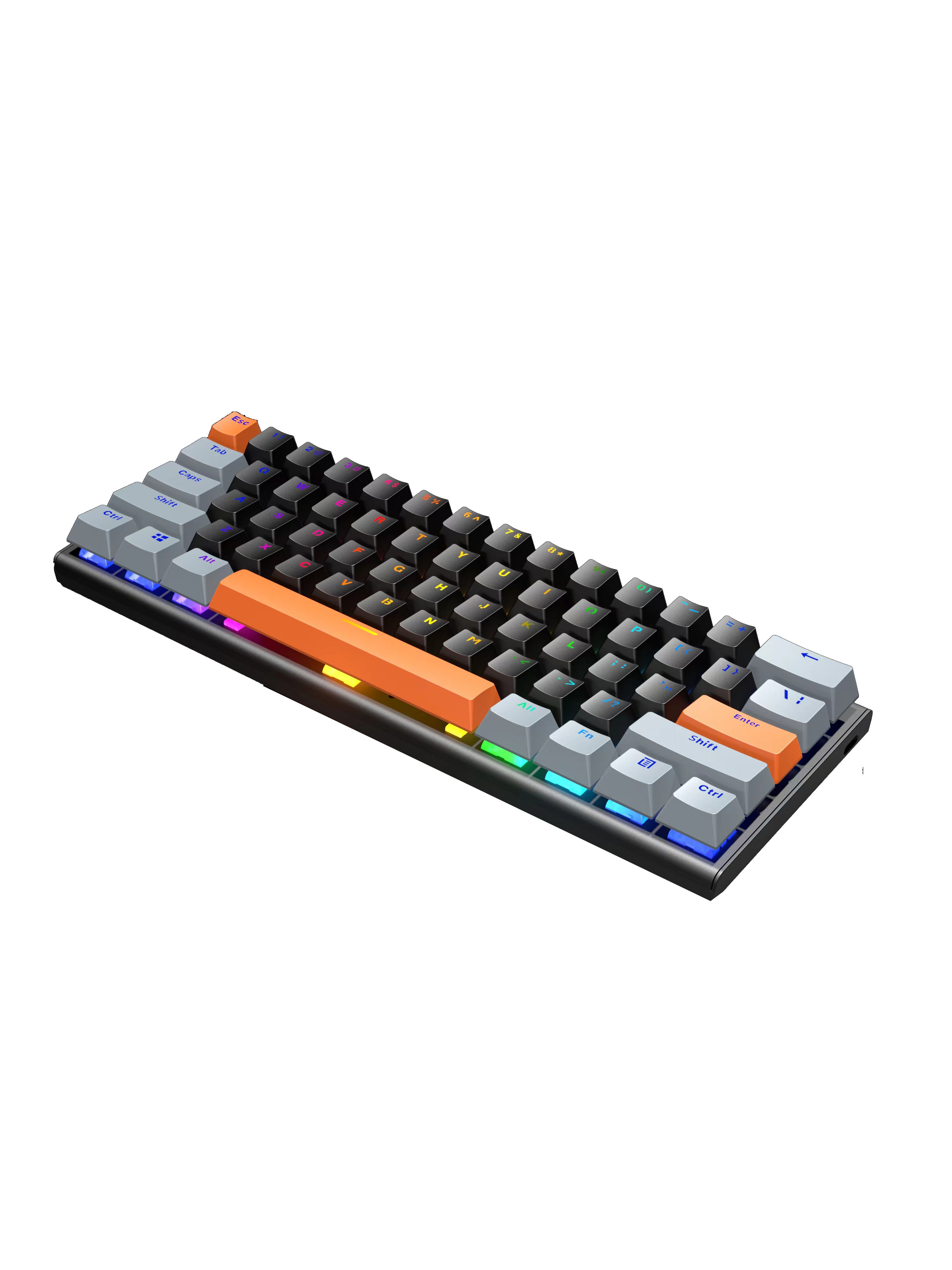 Bulk Buy China Wholesale Three Mode 60% Layout Mechanical Keyboard With ...