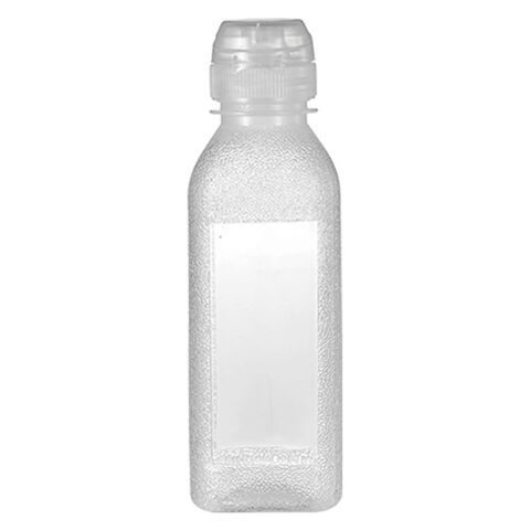 Bouteille en plastique transparent personnalisé Squeeze bouteille