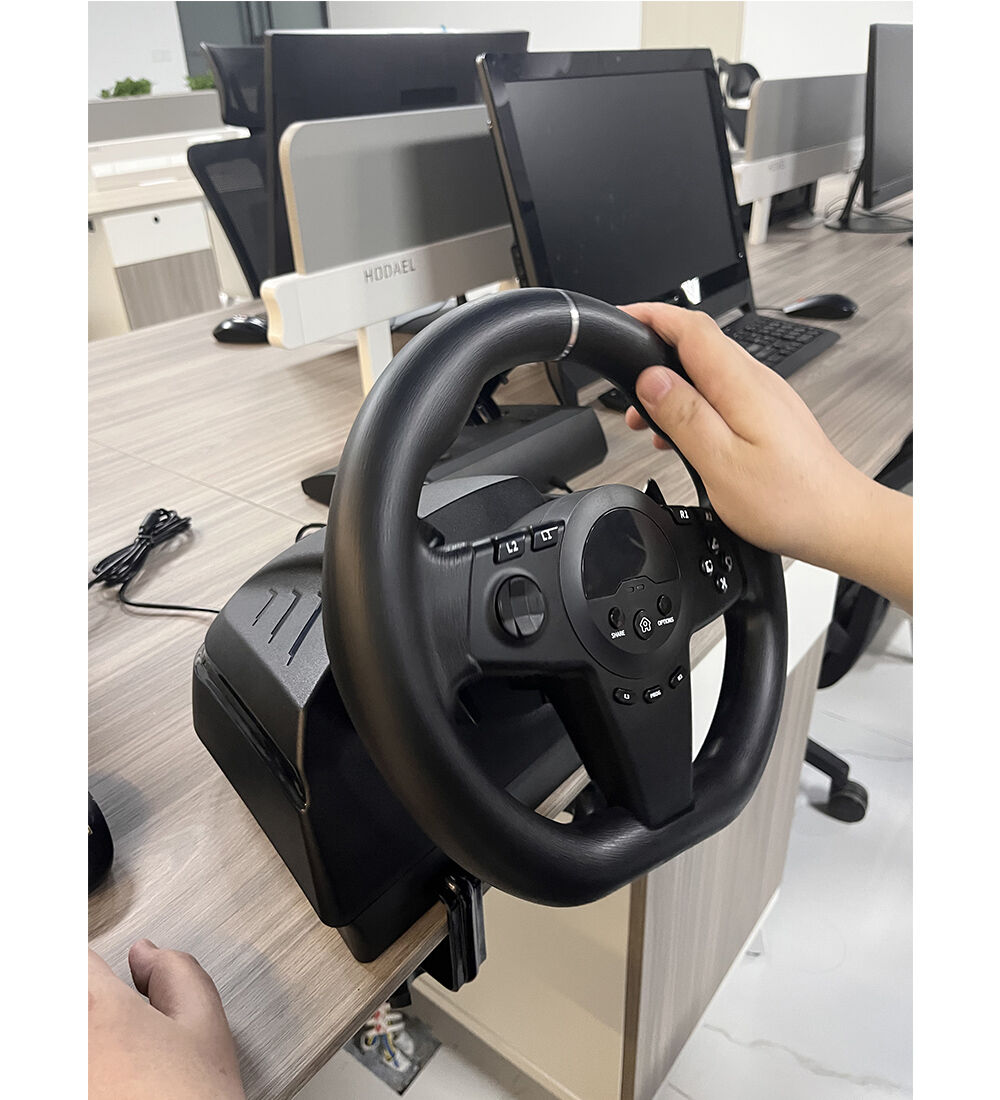 Buy Wholesale China New Gaming 270 De Racing Steering Wheel With Audio ...